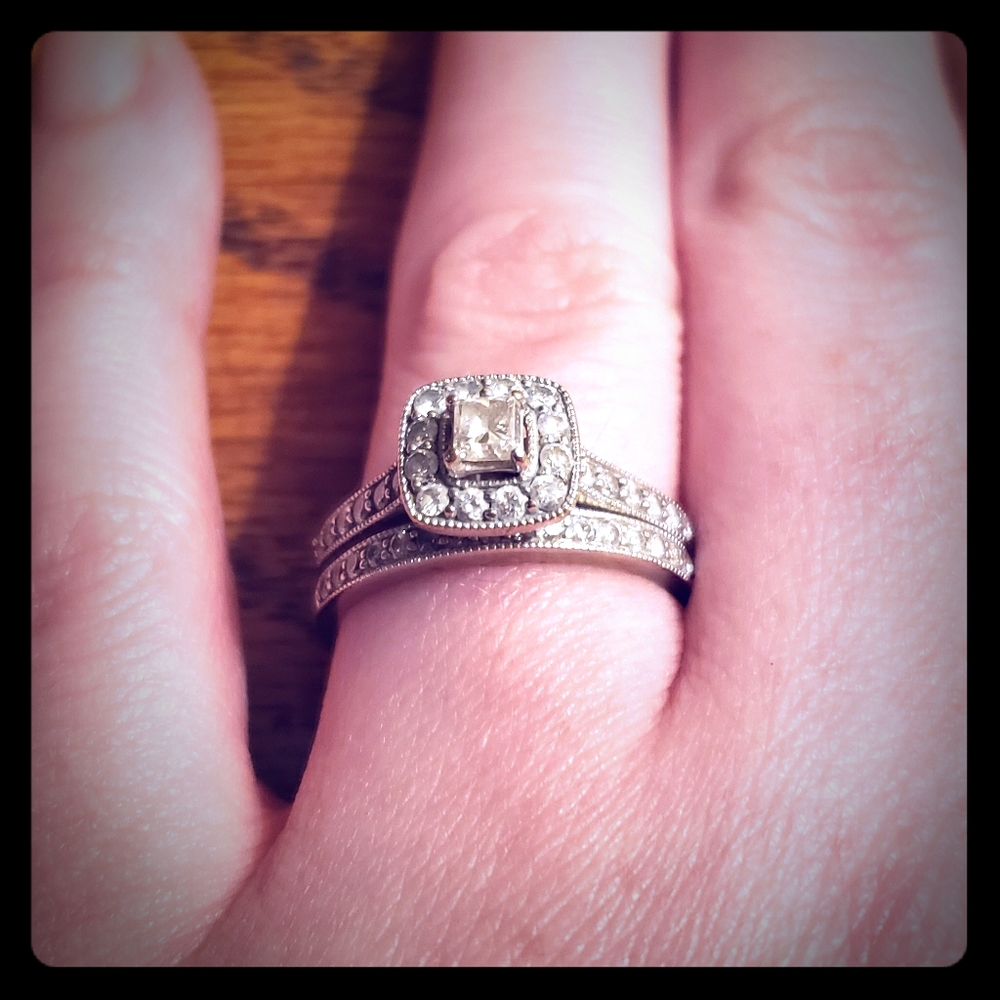Wedding and engagement rings